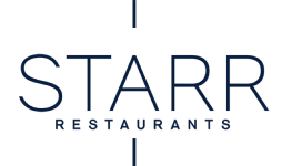 Corporate restaurant group logo for Starr Restaurants with clean design and professional brand identity